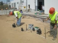 Medida de resistividad de terreno.